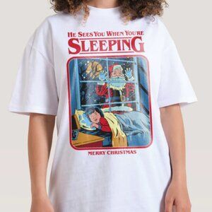 He Sees You When You're Sleeping Shirts